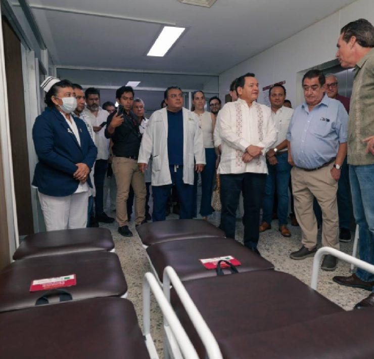 Dignifican espacios en el Hospital O’Horán ¡Renace la salud en Yucatán!
