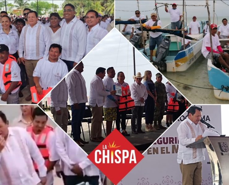¡Histórico! Gobierno de Yucatán equipa a miles de pescadores contra el peligro en altamar