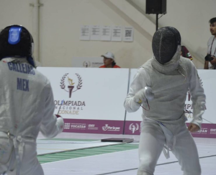 Inició el Esgrima en la Olimpiada Nacional ¡Yucatán va por medallas!