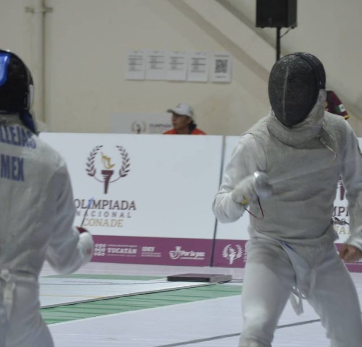 Inició el Esgrima en la Olimpiada Nacional ¡Yucatán va por medallas!