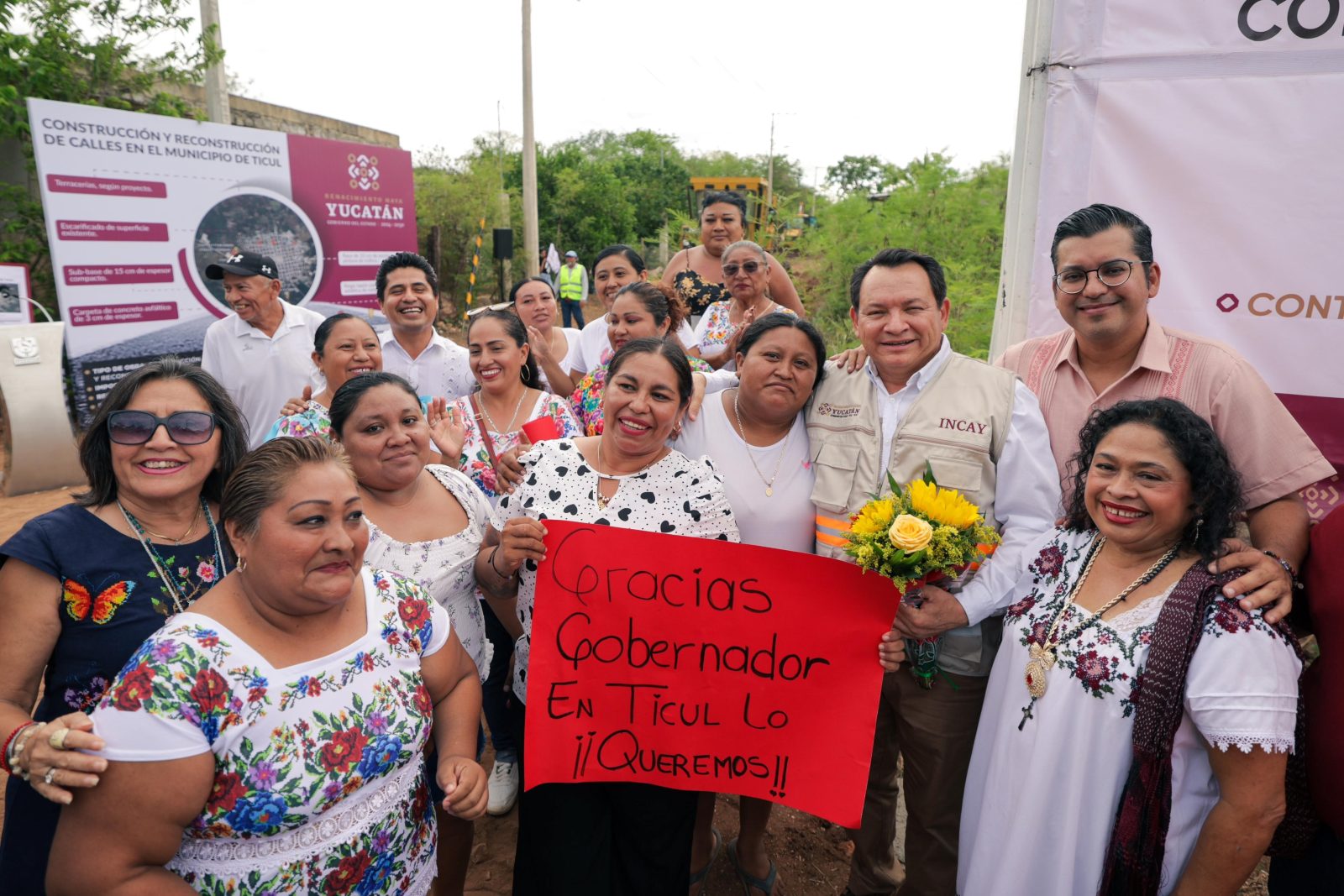 Renace Ticul: Construcción de calles transforma el municipio