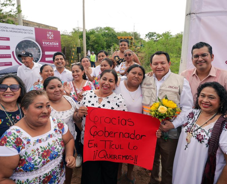 Renace Ticul: Construcción de calles transforma el municipio