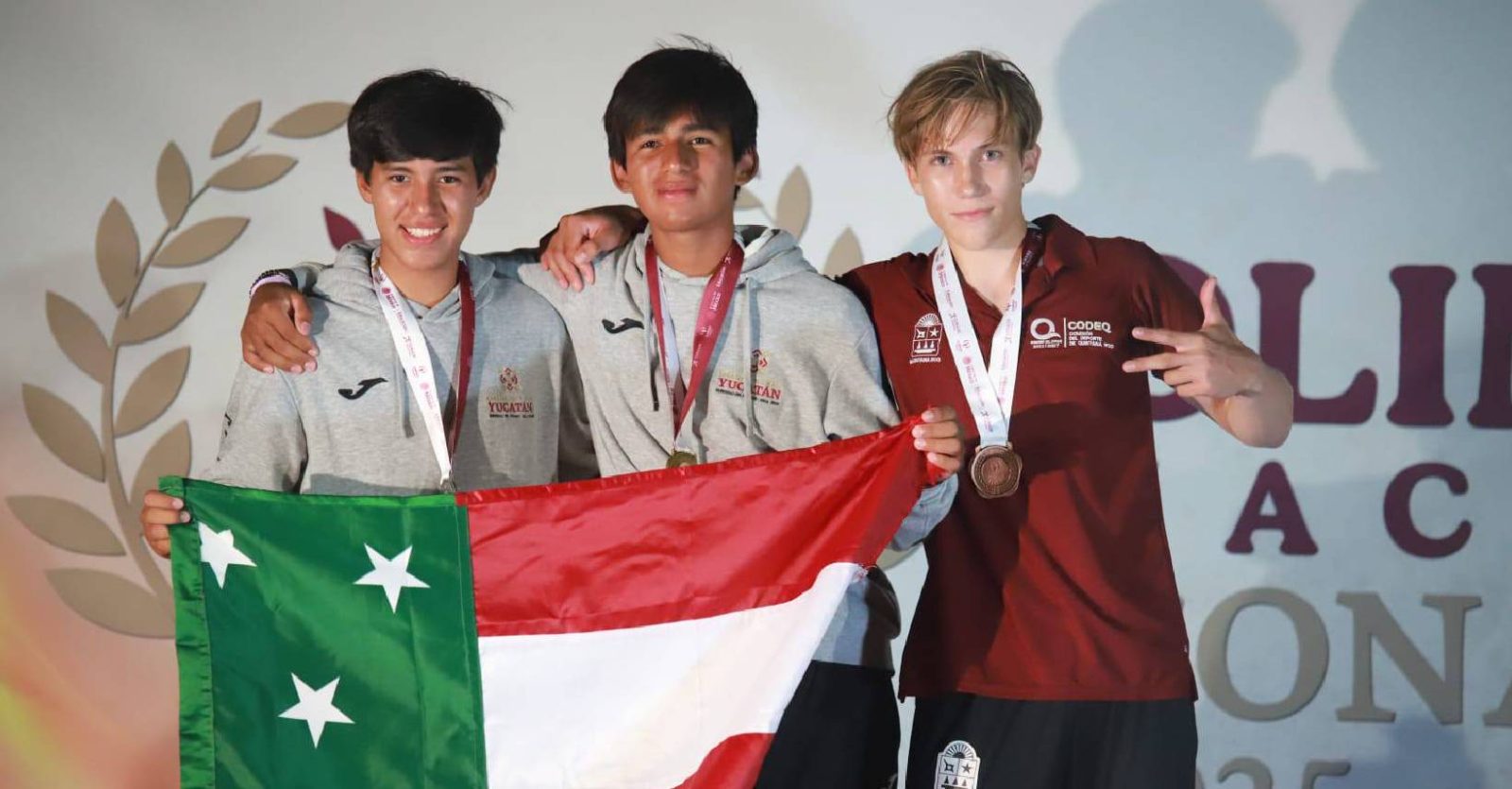 Yucatán es cuarto lugar en la Olimpiada Nacional Récord histórico en medallas