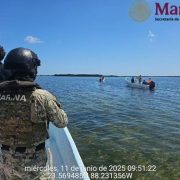 Retención de embarcación por pesca ilegal en Yucatán
