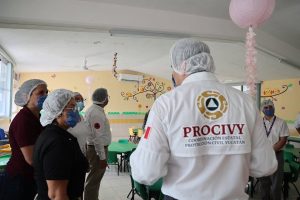 Funcionarios de Protección Civil revisan áreas clave como comedores y dormitorios, asegurando condiciones óptimas y de esta forma Yucatán se alista ante la temporada de huracanes.