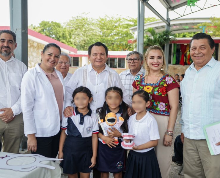 ¡Sonrisas Seguras! Programa de Salud Bucal de Preescolar y Escolar transforma escuelas en Yucatán