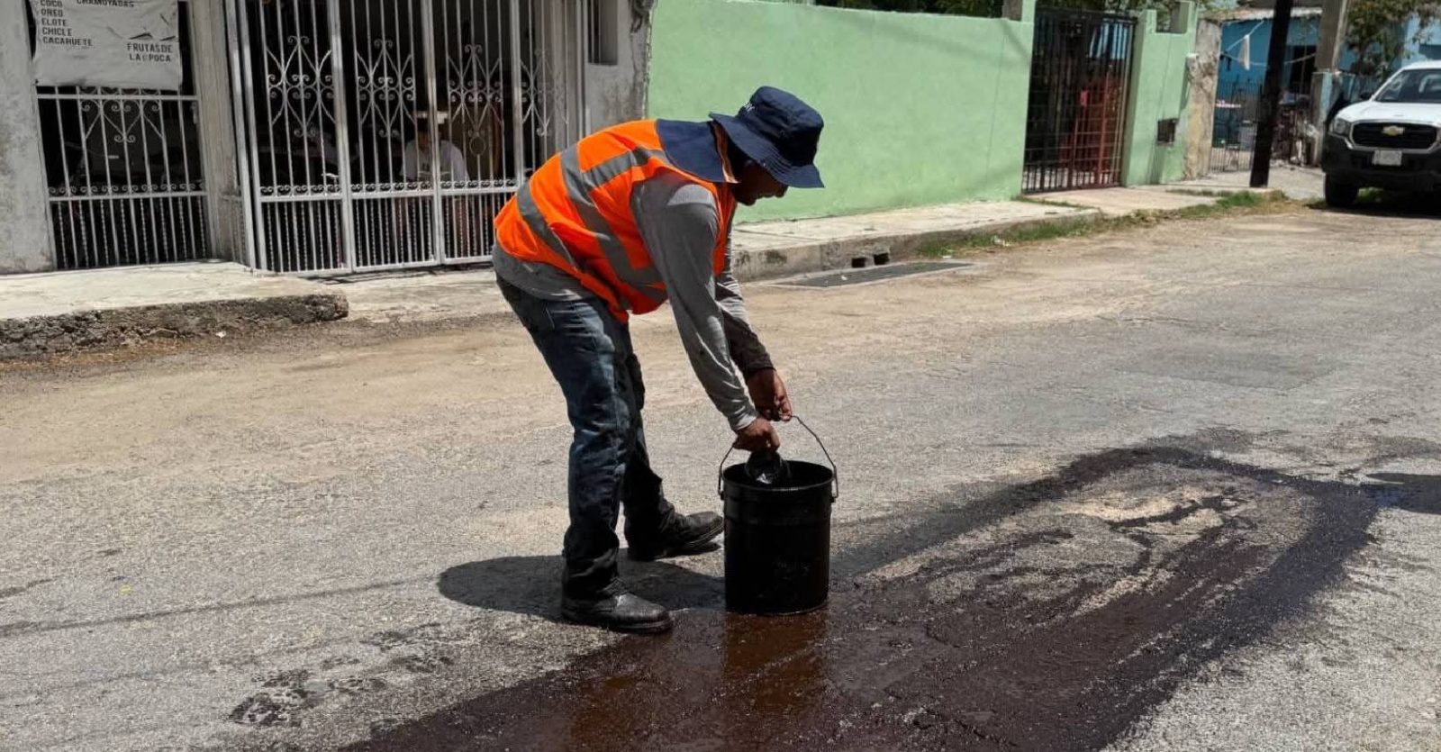 ¡Avanza el programa Bacheo Bienestar en Mérida!