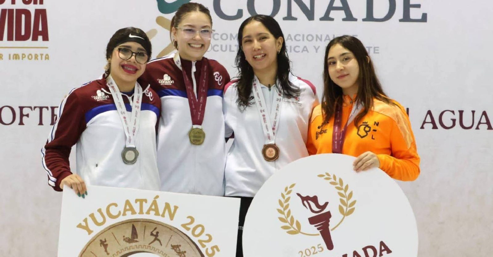 ¡Yucatán se acerca al cuarto lugar en la Olimpiada y va por más!