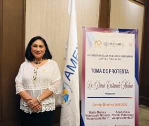 Diana Castañeda asumirá la presidencia de AMEXME Yucatán, fortaleciendo el liderazgo femenino empresarial en la región.