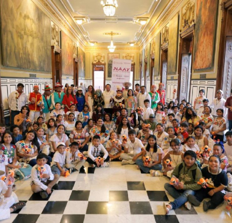 Celebran la riqueza cultural en Yucatán con las infancias mexicanas