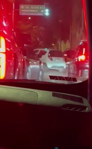 El vehículo involucrado fue asegurado por agentes de la SSP tras una intensa persecución en la zona norte de Mérida.