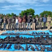 ¡Golpe al crimen! Desmantelan narcocampamento y capturan a 18 en Aguascalientes