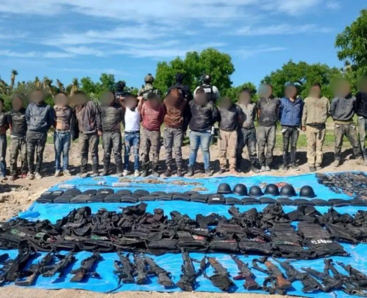 ¡Golpe al crimen! Desmantelan narcocampamento y capturan a 18 en Aguascalientes