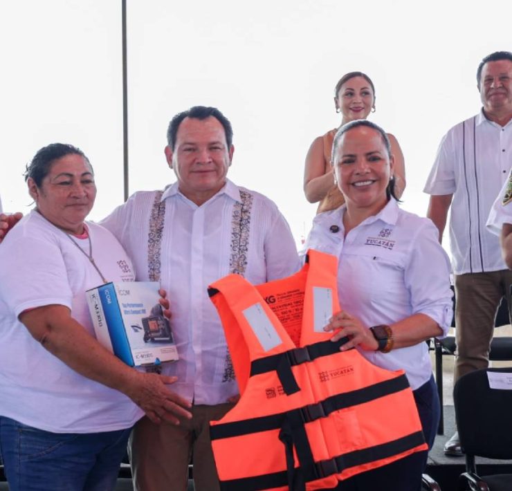 En Yucatán respaldan a pescadoras y pescadores de Progreso