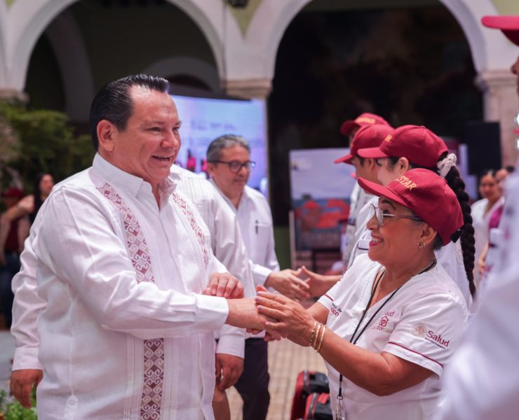 ¡Atención médica hasta tu puerta gratis! Firman convenio “Salud casa por casa” en Yucatán