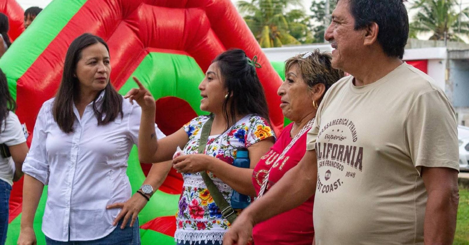 Fomentan la convivencia en espacios públicos con divertida feria