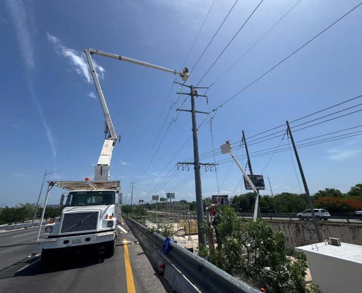 ¡Buenas noticias! La costa de Yucatán ya cuenta con conexión eléctrica fortalecida
