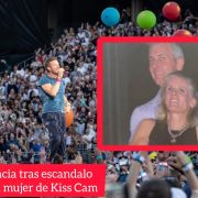 Protagonista de la ‘Kiss Cam’ de Coldplay que se volvió viral renuncia a su trabajo