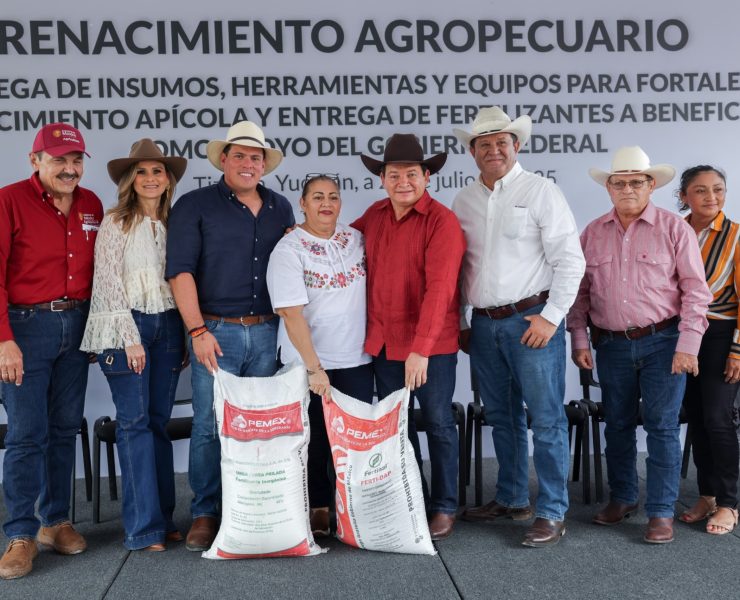 Renacimiento Agrícola llega a Tizimín con histórica entrega de apoyos y herramientas al campo yucateco