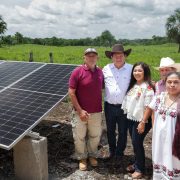 ¡Riego todo el Año! Productores(as) de Sucilá tendrán riego todo el año con energía solar