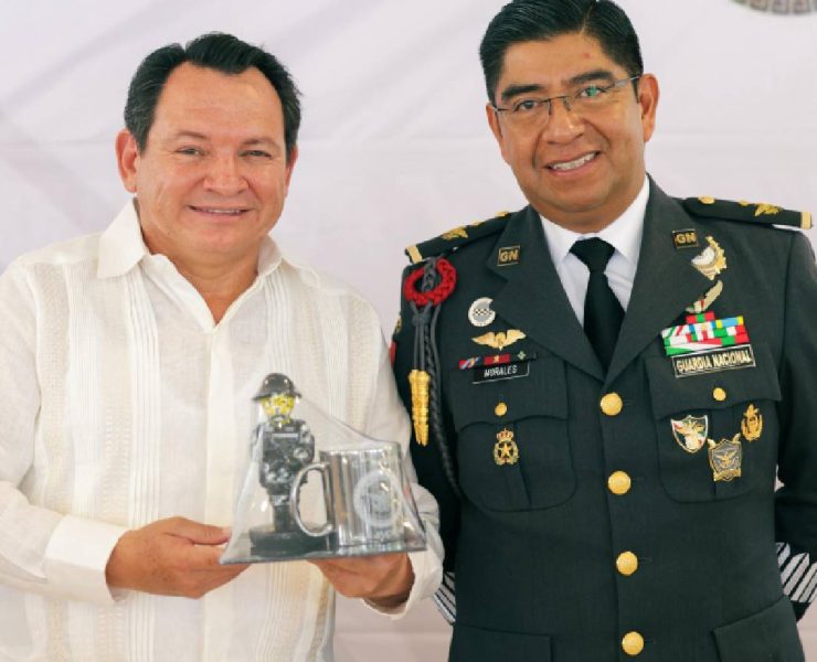 Yucatán y Guardia Nacional reafirman su compromiso pacto renovado de seguridad