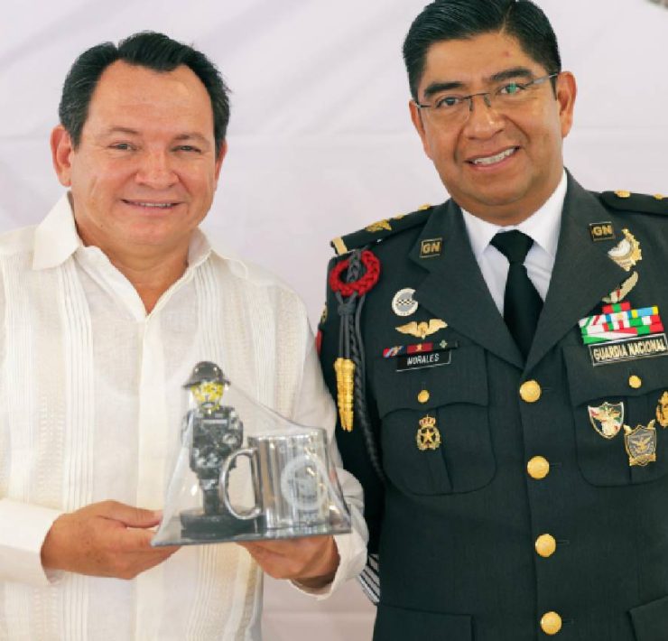 Yucatán y Guardia Nacional reafirman su compromiso pacto renovado de seguridad
