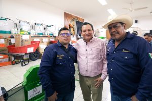 Durante su visita a Tizimín, Joaquín Díaz Mena reafirma que Yucatán impulsa el campo con gran inversión, beneficiando a cientos de productoras y productores del oriente del estado.