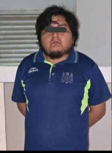 Isaac Alberto “N”, de 28 años fue detenido tras el operativo en la Colonia Elefante Grande, donde autoridades Estatales y Federales aseguraron más de 93 kilogramos de cannabis.