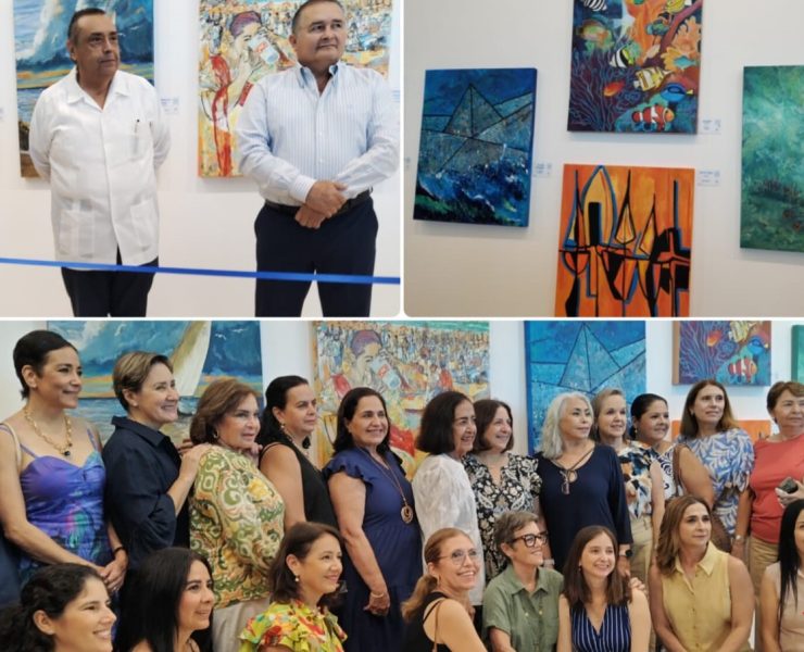 Arte y sol llegan al aerpuerto con “Pinto de Verano” exposición colectiva del Estudio de Arte Sandra Nikolai