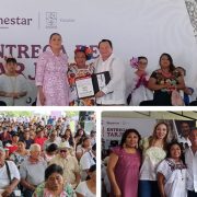 Entrega de tarjetas FAISPIAM para combatir rezago social en Yucatán