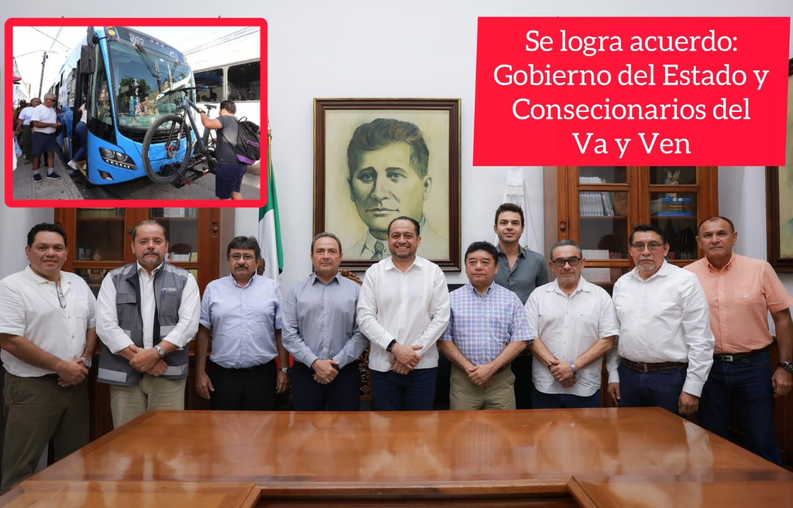 Gobierno y concesionarios Va y Ven garantizan transporte total en horas pico y mesas permanentes