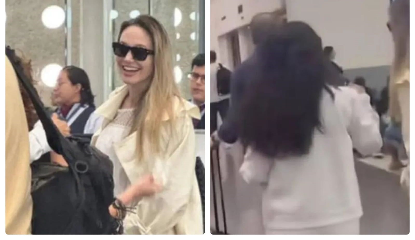 Hollywood aterriza en Veracruz: Angelina Jolie y Salma Hayek en Veracruz