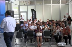 Voceadores del Diario de Yucatán disfrutaron de un emotivo convivio con motivo del centenario del periódico.