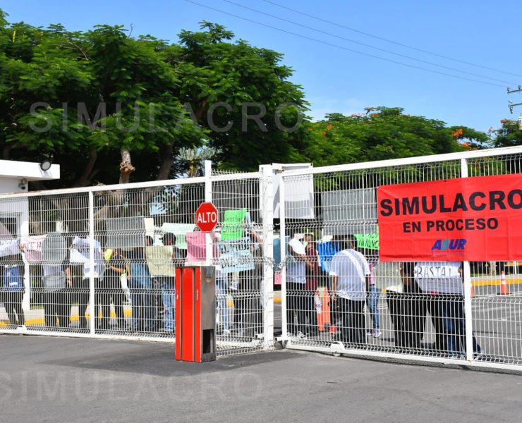 Aeropuerto Internacional de Mérida realiza simulacro