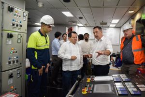 La draga Fernando Magallanes, considerada de clase mundial, será la encargada de los trabajos de ampliación y modernización en el Puerto de Progreso.