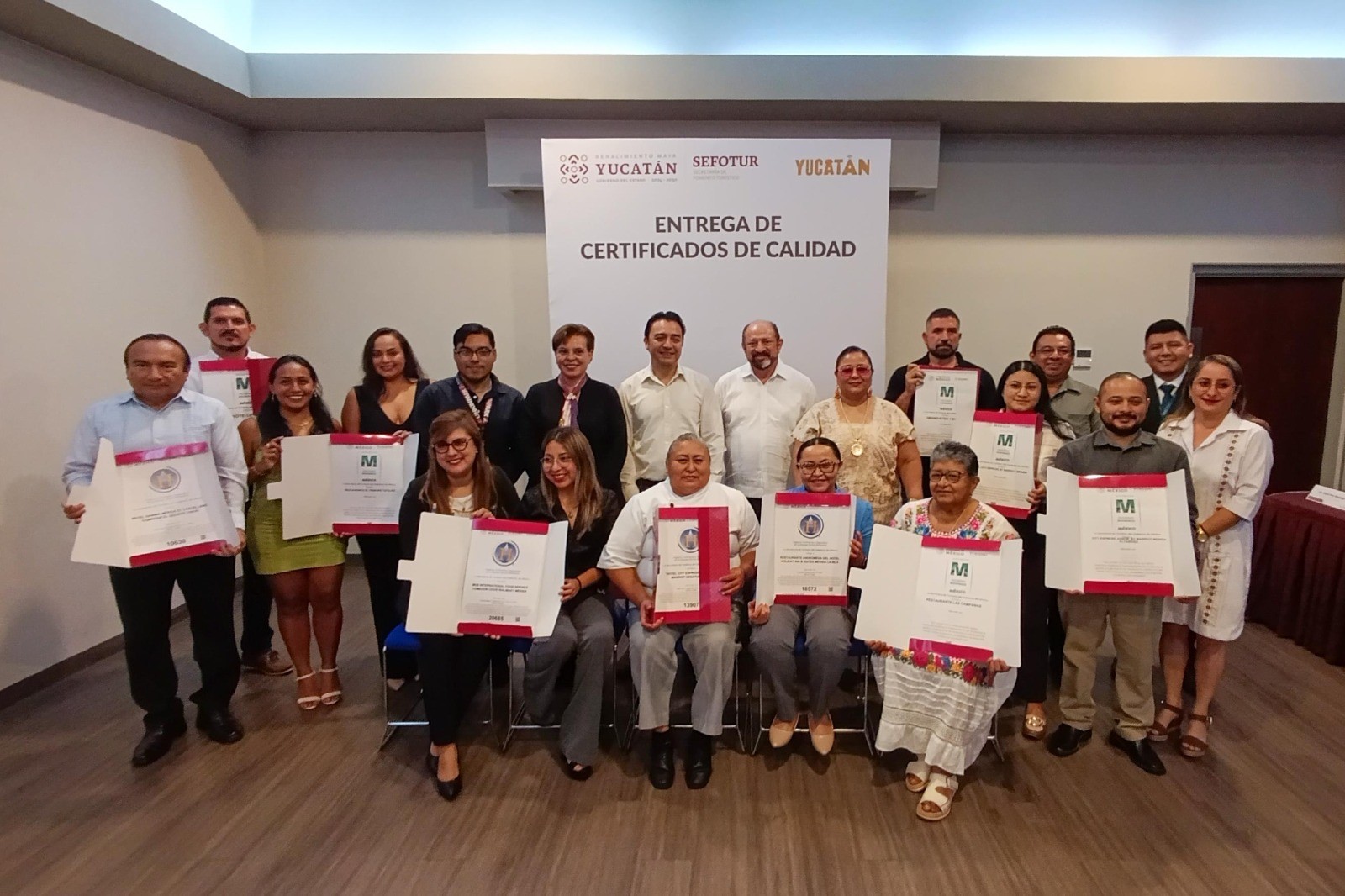 ¡Yucatán Brilla! Certifican calidad y buenas prácticas de empresas turísticas en Yucatán