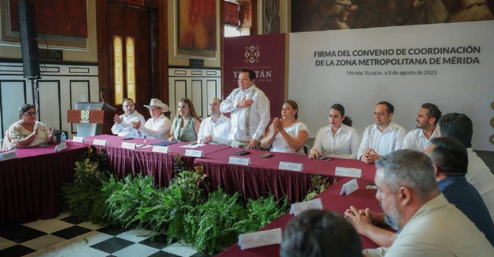Convenio histórico para la Transformación de la Zona Metropolitana de Mérida