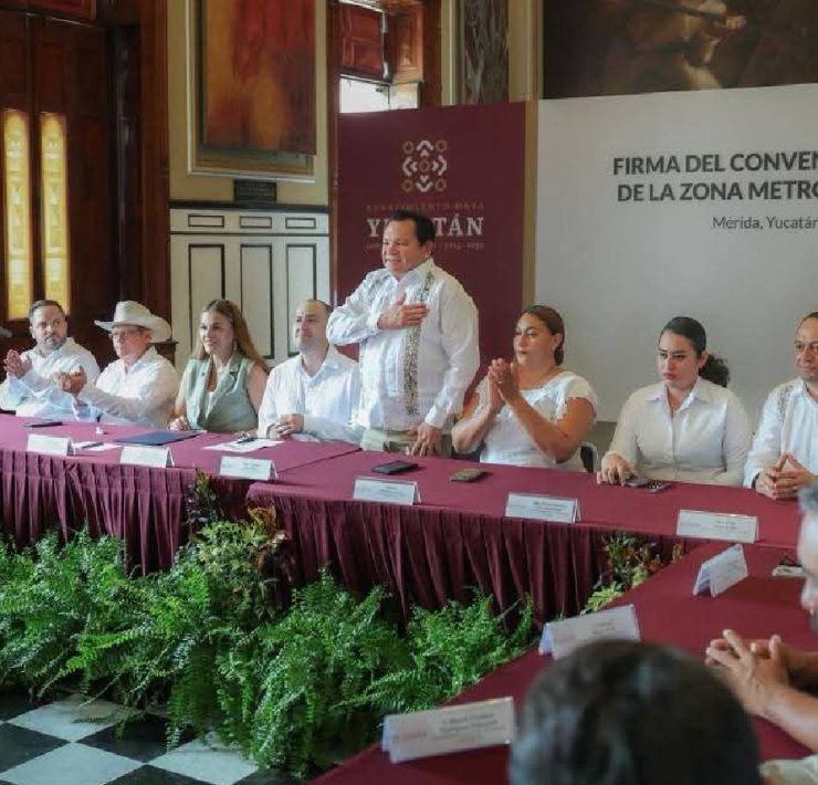Convenio histórico para la Transformación de la Zona Metropolitana de Mérida