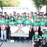 Delegación de Yucatán rumbo a la Gimnasiada Nacional ‘’Puebla’’ 2025