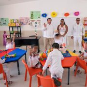Gobierno que cumple ¡aula digna para el preescolar de Tixcacal!