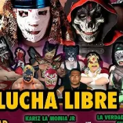 Gran cartel de lucha libre en Yucatán que no te puedes perder