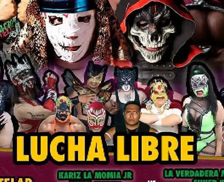 Gran cartel de lucha libre en Yucatán que no te puedes perder