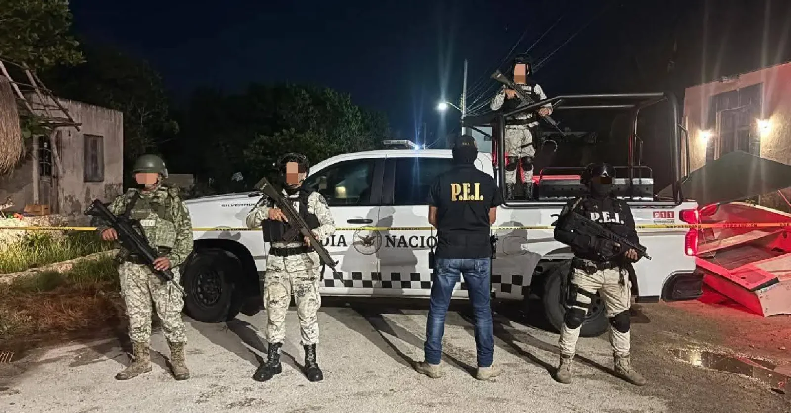 Impactante operativo antidrogas en Dzilam de Bravo