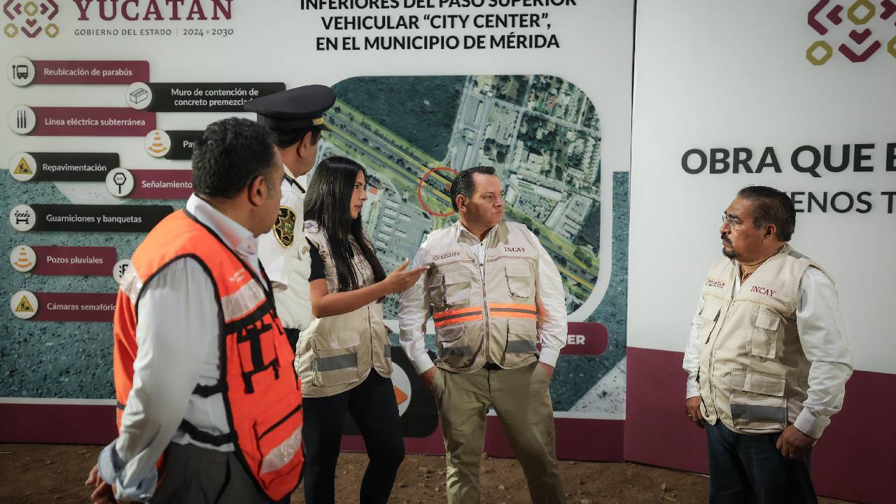 Inicio de la Modernización vial en City Center un paso estratégico para Mérida