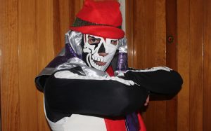 Karis La Momia Jr. Hijo de sangre de La Parka Q.E.P.D se presentará por primera vez en Yucatán. el próximo domingo 21 de septiembre.
