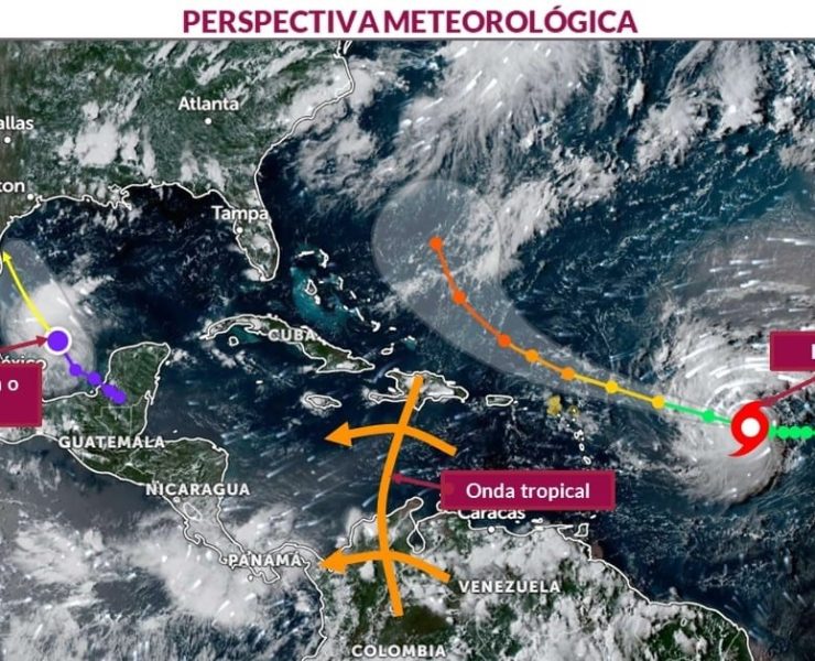 ¡Prepárate! Se avecinan lluvias vespertinas este fin de semana en Yucatán