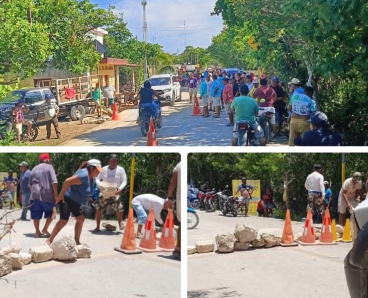 Pescadores de Dzilam de Bravo protestan por la pesca furtiva de pulpo