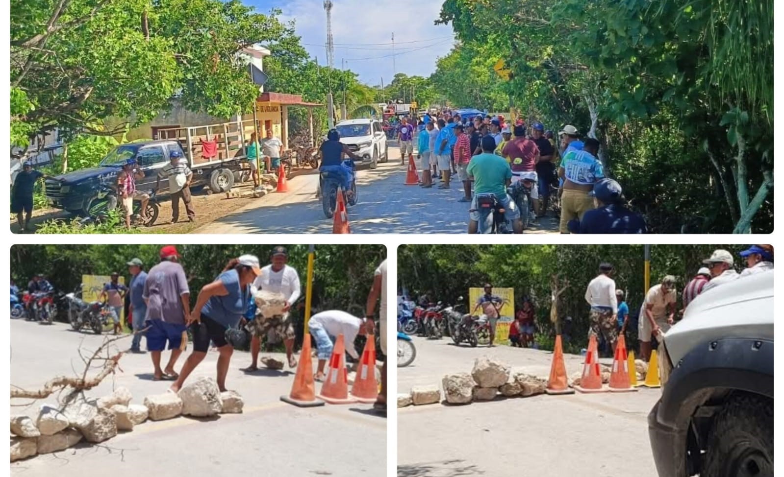 Pescadores de Dzilam de Bravo protestan por la pesca furtiva de pulpo
