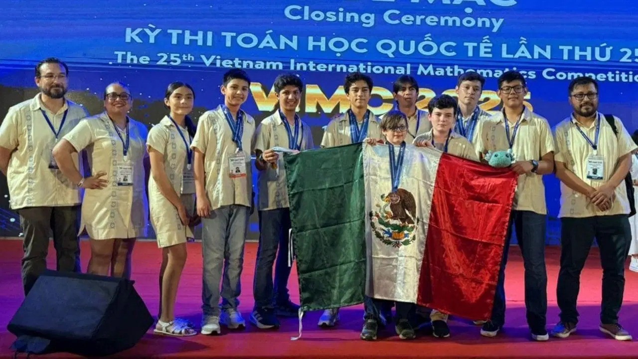 ¡México hace historia en Vietnam! Plata y bronce en matemáticas