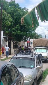 Vecinos observaron el conflicto familiar que derivó en la detención del implicado por la SSP.